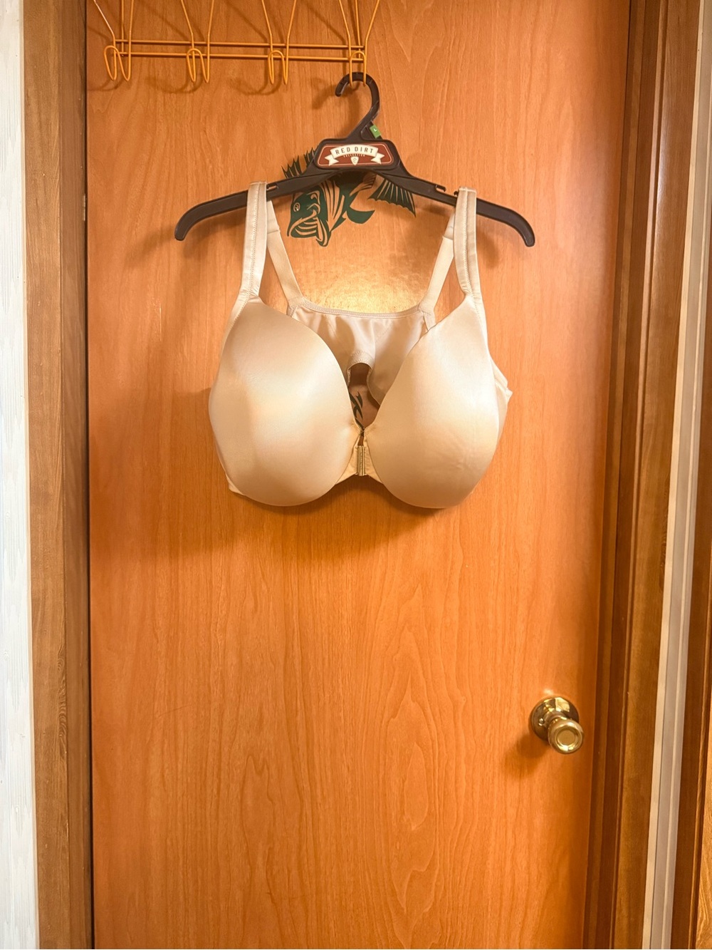 Cacique Nude Front-Closure lightly lined Bra